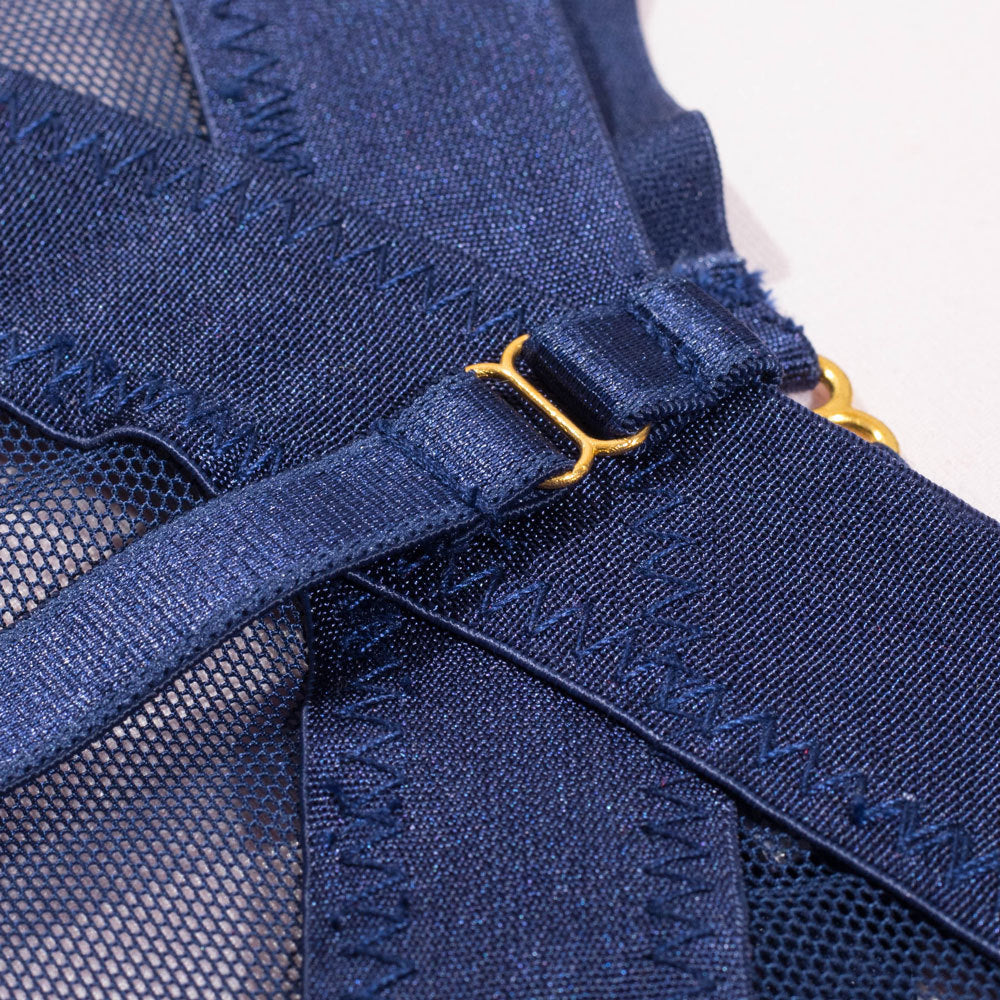 Nautical Charm Push Up Bra and Panties Set14