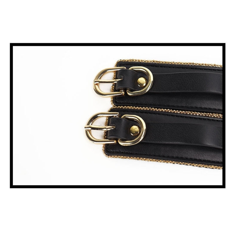 Wholesale Dominatrix Kit with Gold Bead Chain Decor details